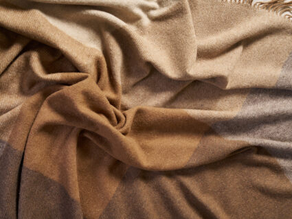 Плед Luxberry WOOLEN бежево-коричневый 505